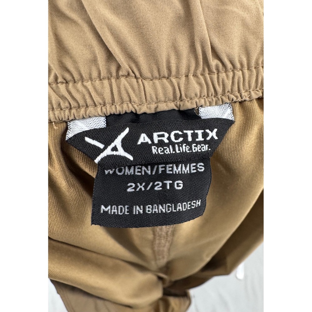 Arctix Womens Tan Active Hiking Skort Size 2X Style 92887X Athletic Golf Skirt - Picture 3 of 7